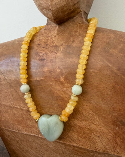 Jaded Love Necklace