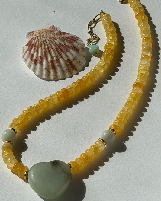 Jaded Love Necklace